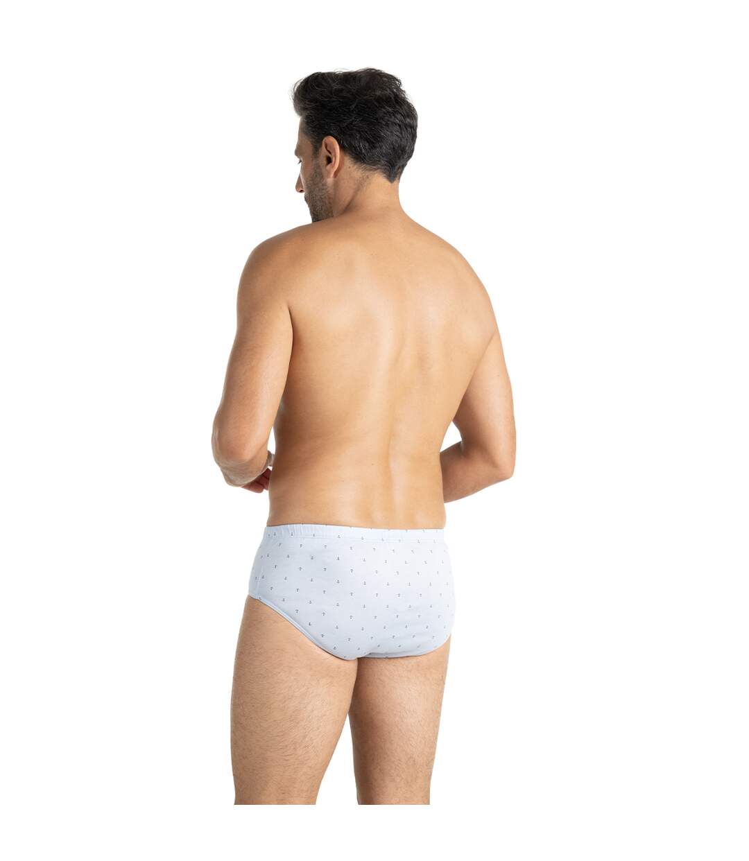 Slip taille haute fermé homme Motifs Eminence-5