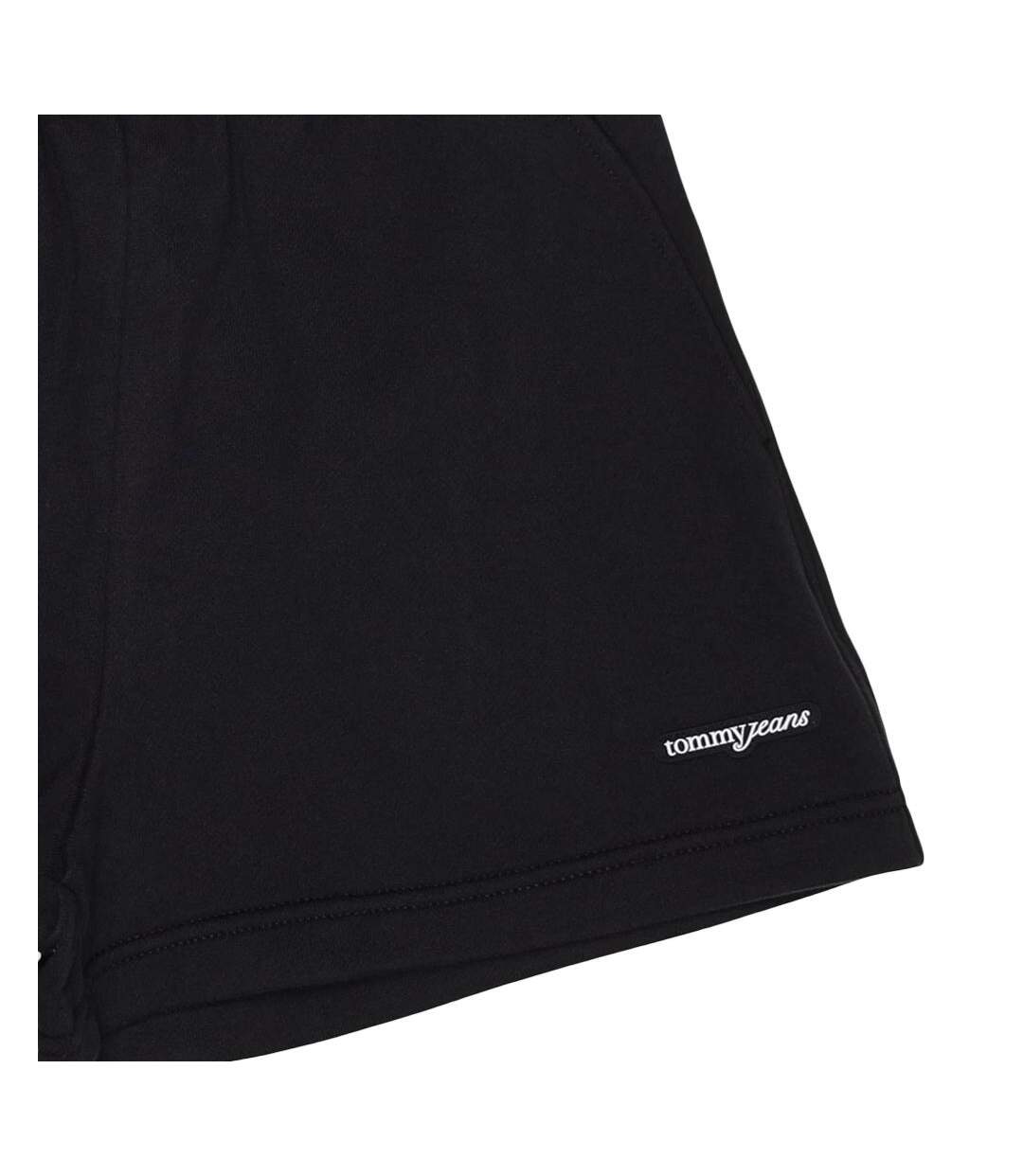Short noir femme tommy hilfiger tjw script lbl-2