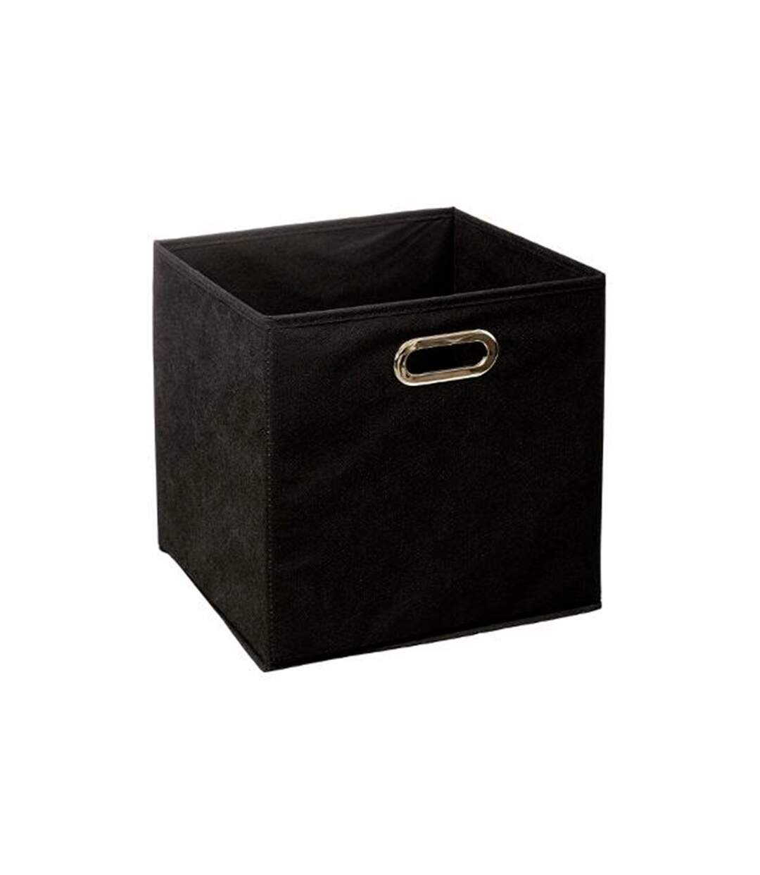 Boîte de Rangement Carrée Pliable Mix n'Modul 31x31cm Noir-1