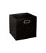Boîte de Rangement Carrée Pliable Mix n'Modul 31x31cm Noir-1