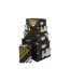 Lot de 6 Boîtes Imprimées Grand Hôtel 48cm Noir-1