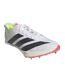 Mens Adizero 3 Stripes Athletic Shoe Spikes White Core Black Adidas-1
