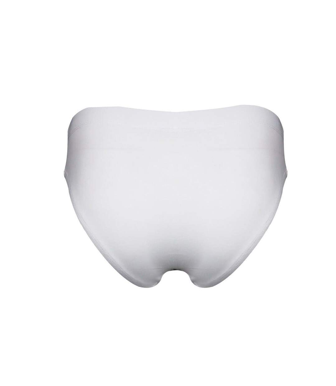 Pack Of 5  Mens Plain Briefs  White Donnay-3
