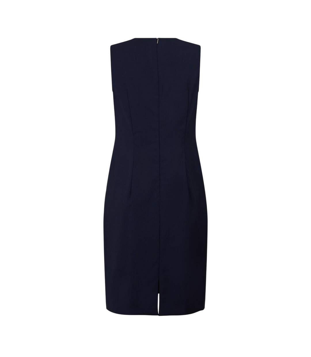 Robe Mi-longue Sans Manches Dirulah Femme Bleu Boss-2