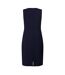 Robe Mi-longue Sans Manches Dirulah Femme Bleu Boss-2