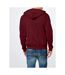 Fruit Of The Loom Mens Premium 70/30 Hooded Zip-Up Sweatshirt / Hoodie (Burgundy)