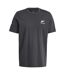 Mens Z.n.e 2024 New Zealand All Blacks T-shirt Black Melange Adidas-2