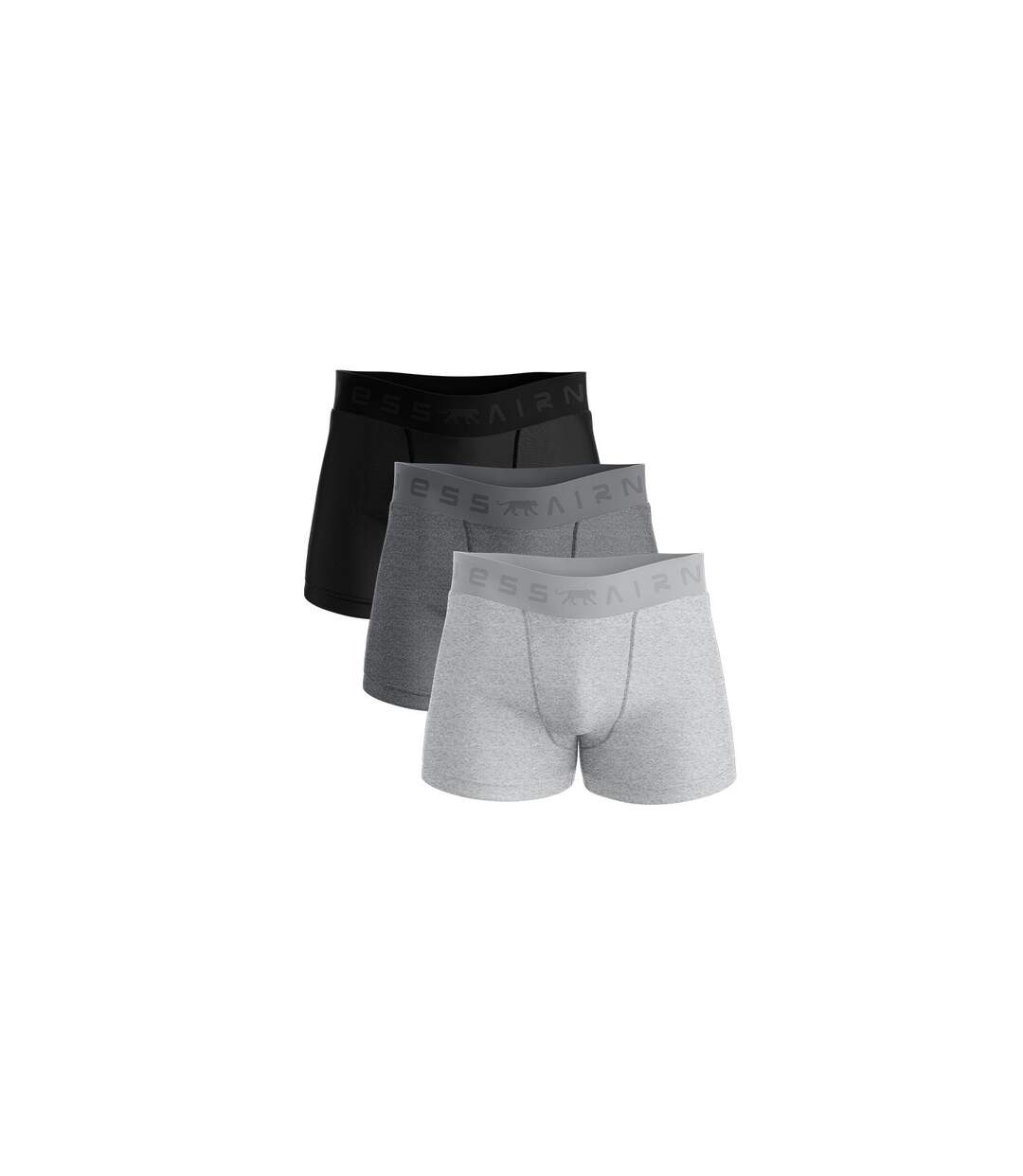 AIRNESS Lot de 3 boxers homme en coton Predator Airness-1