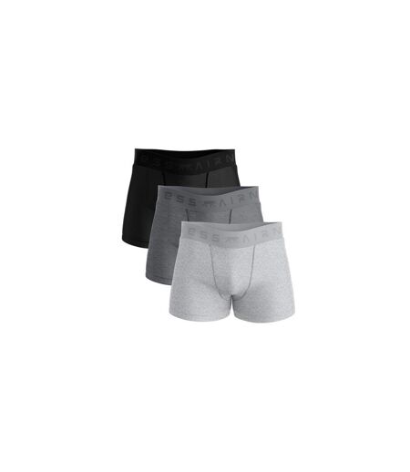 AIRNESS Lot de 3 boxers homme en coton Predator Airness