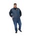 Mens d555 felipe 2 front zip padded kingsize gilet navy Duke-3