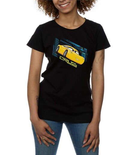 Disney - T-shirt CARS CRUZ RAMIREZ - Femme (Noir) - UTBI13850