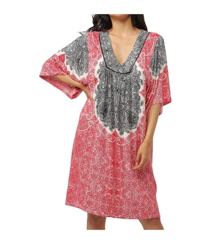 Robe de plage manches trois-quarts Beach Paisley Admas