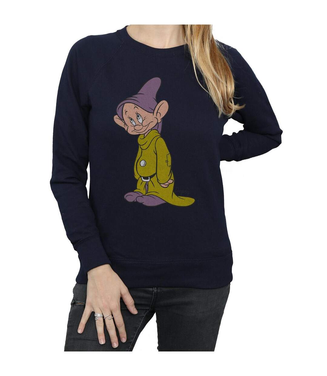 Disney Sweat-shirt classique Dopey Femmes/Dames (Bleu marine) - UTBI12356-3