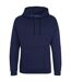 Sweat à capuche college adulte bleu marine fumé Awdis Awdis