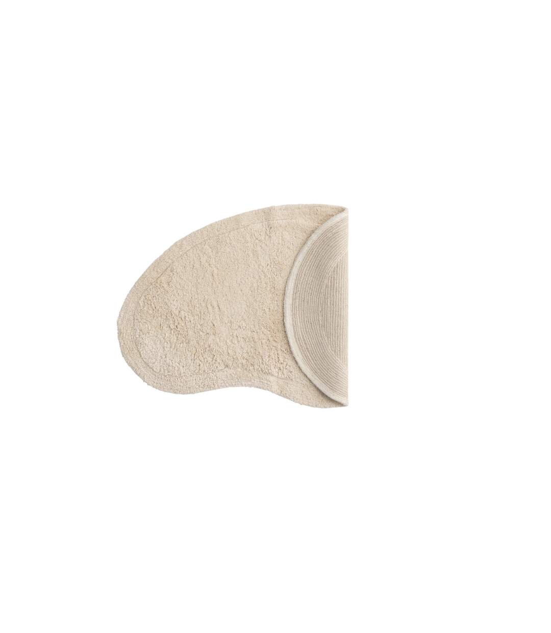 Tapis de Salle de Bain Elvise 60x85cm Naturel-2