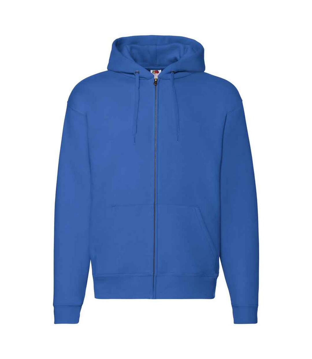 Unisex Adult Premium Full Zip Hoodie Royal Blue Fruit Of The Loom-1