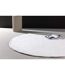 Tapis Déco Rond Nixie 200cm Blanc-4