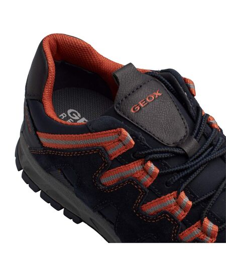 U Delray B U04A7B-0ME11 Men's Leather Sneakers
