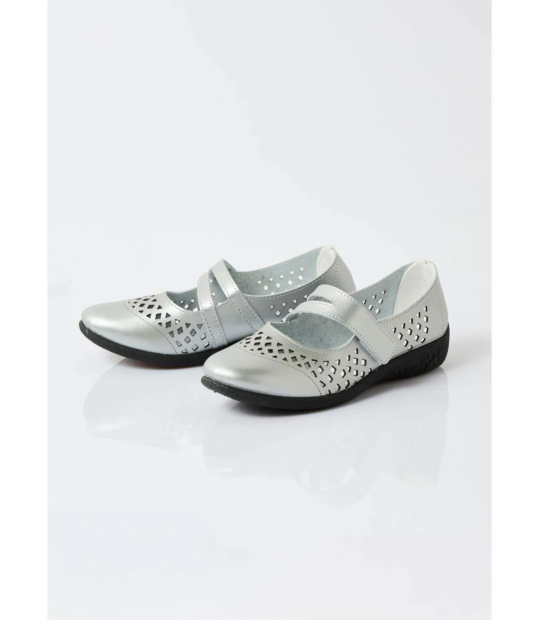 Ballerines babies cuir largeur confort-4