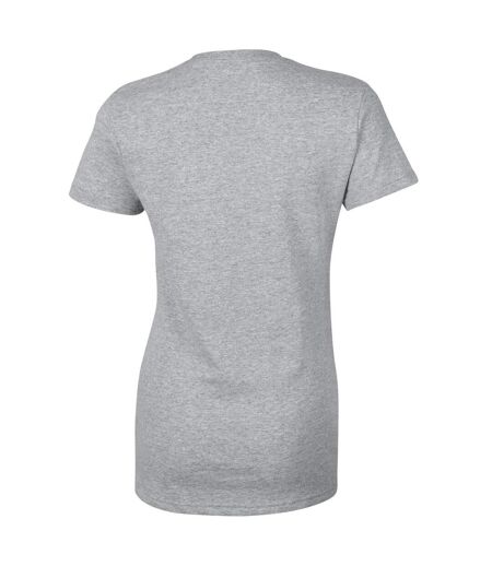 T-shirt Femme Gris Gildan