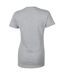 T-shirt Femme Gris Gildan-2