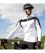 Spiro Mens Bikewear Long Sleeve Performance Top/Sports/Cycling (White / Black)