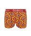 Womens/ladies bbq pringles boxer shorts yellow/red OddBalls