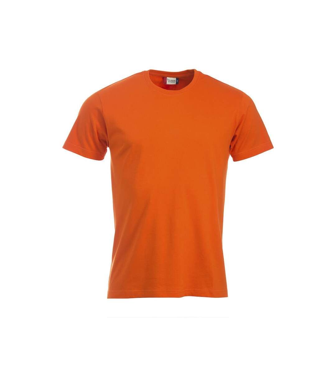 T-shirt new classic homme orange sang Clique