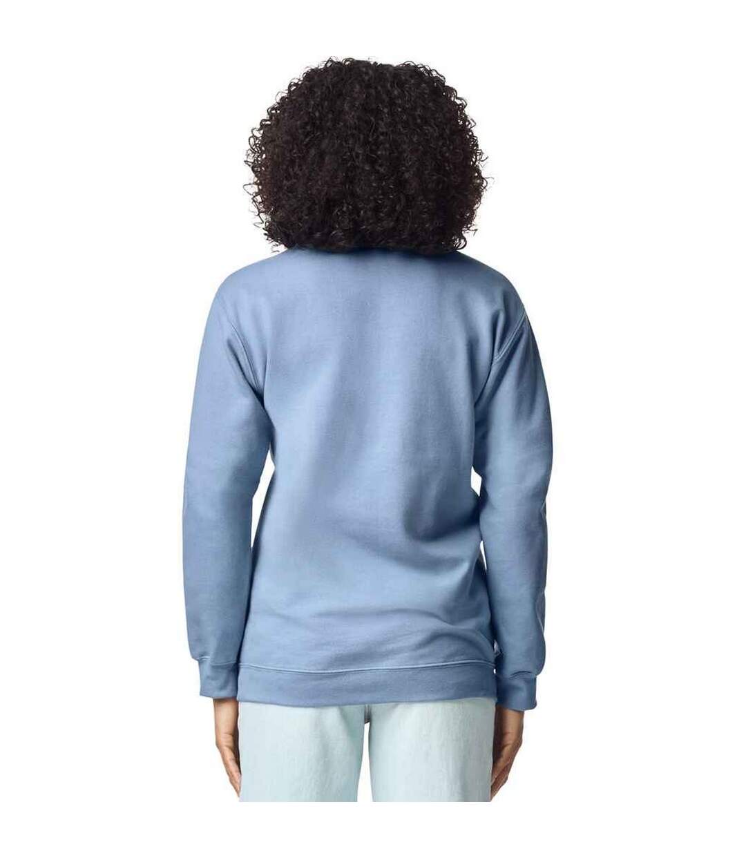 Sweat Softstyle Adulte Bleu De Gris Gildan-2