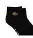 Socquettes Adulte Noir Lacoste-2