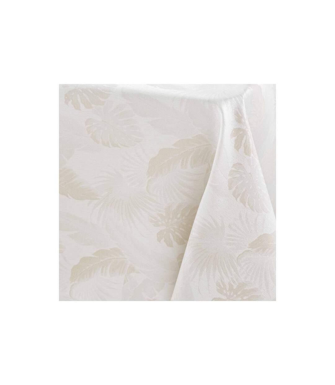 Nappe Jacquard Imprimé Enola 140x250cm Naturel-3