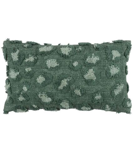 Maeve tufted leopard print cushion cover 30cm x 50cm eucalyptus Furn