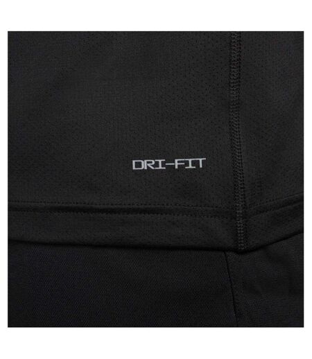 T-shirt Manches Courtes Fitness Homme Noir Blanc Nike