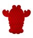 Orva lobster dog feeding mat 23cm red Ancol-1