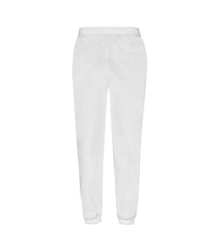 Fruit Of Loom Mens Classic 80/20 Elasticated Sweatpants (White) - UTRW7050