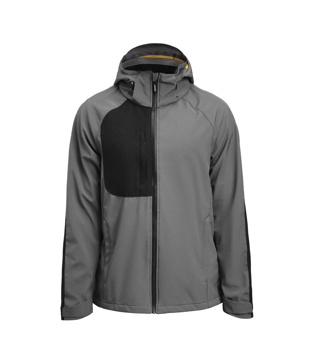 Veste Softshell Oxygen Homme Gris Foncé Noir Jobman-1