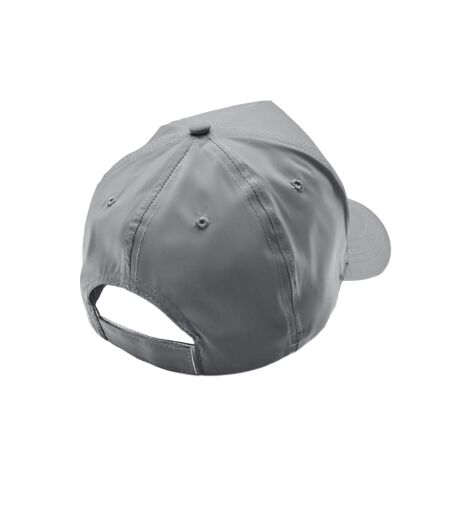 Rays Reflective 5 Panel Baseball Cap Matt Silver MidOcean