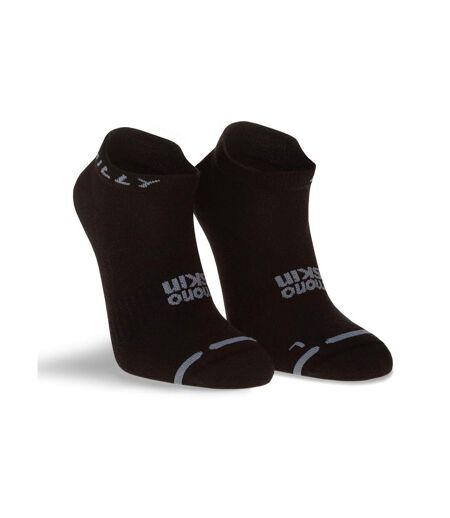 Socquettes Homme Noir Gris Hilly