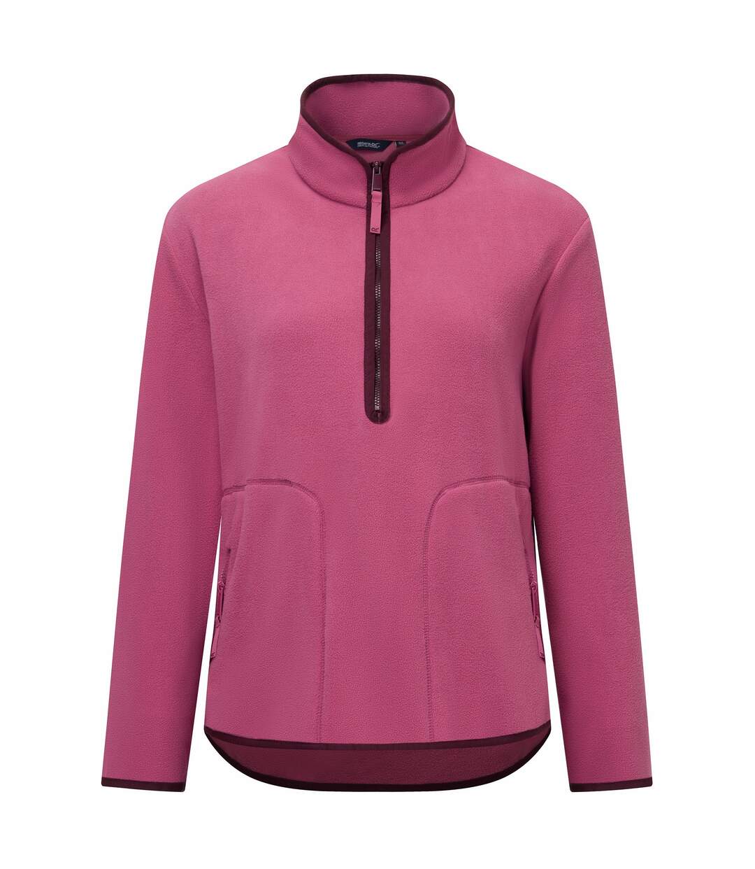 Womens/ladies Frankie Half Zip Fleece Violet Fig Regatta-2