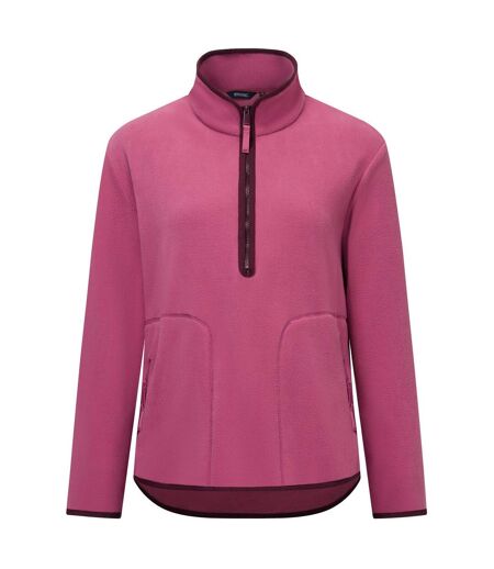 Womens/ladies Frankie Half Zip Fleece Violet Fig Regatta