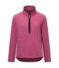 Womens/ladies Frankie Half Zip Fleece Violet Fig Regatta-2