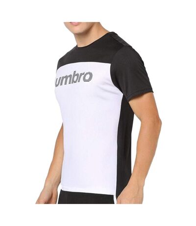 T-shirt noir/blanc homme umbro spl net - xxl