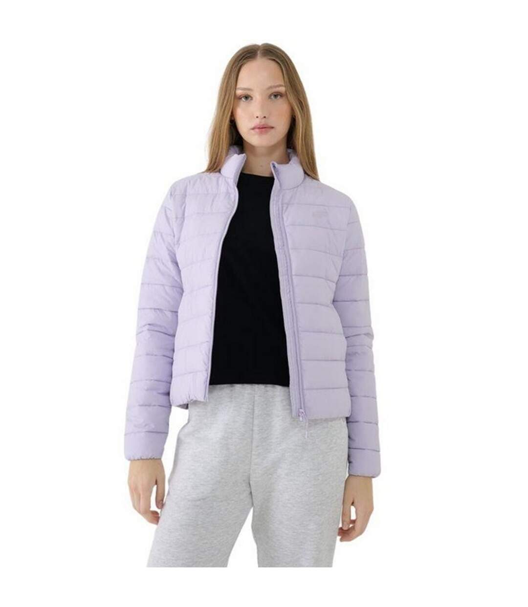 Doudoune Matelassée Wss25tdjaf533 Femme Violet Clair 4F-4