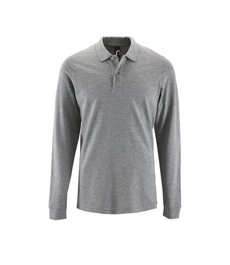 Polo Perfect Homme Gris Chiné SOLS