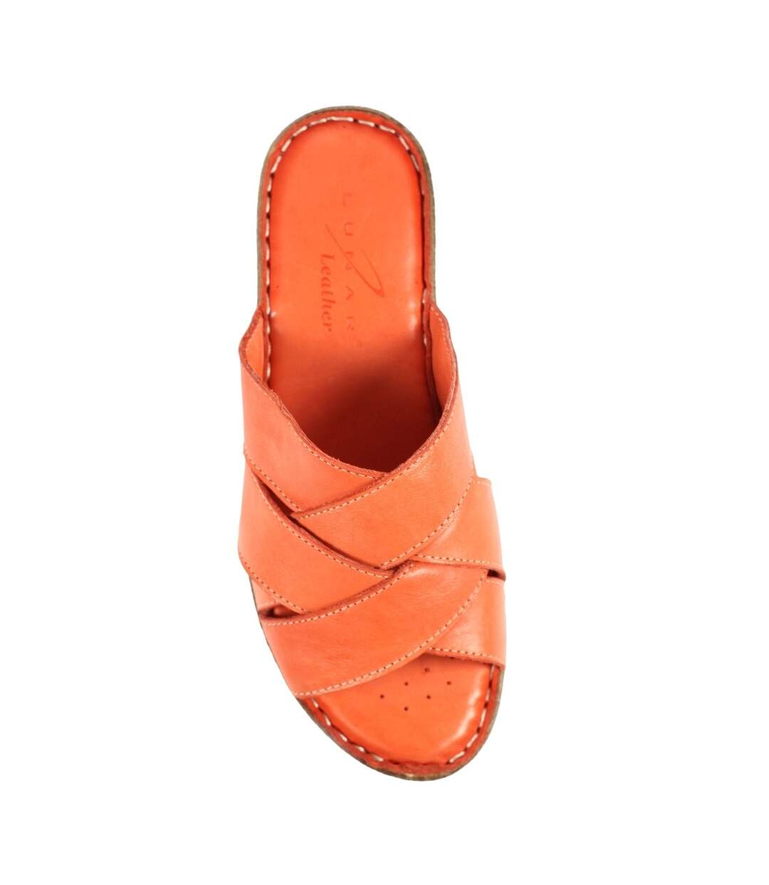 Sandales Gwen Femme Orange Lunar-3
