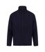 Henbury Mens Plain Fleece Jacket (Oxford Navy)