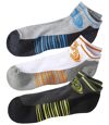 Súprava 3 párov športových členkových ponožiek Atlas For Men