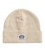 Womens/ladies harley recycled beanie light beige Animal