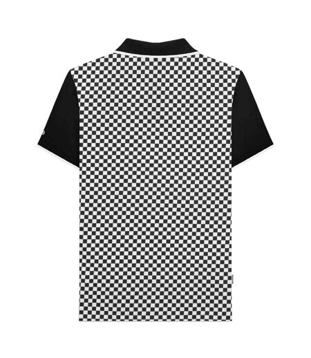 Polo Motif/style À Carreaux Aw25 Homme Beige Gris Lambretta
