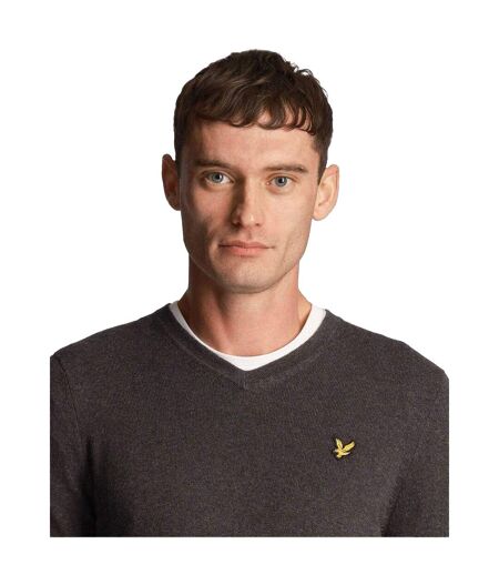 Pull Merino Homme Charbon Lyle & Scott